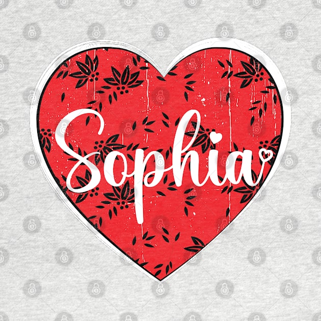 I Love Sophia First Name I Heart Sophia by ArticArtac